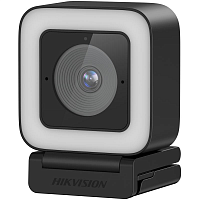 Веб камера HIKVISION iDS-UL4P(Black) 2560 ? 1440 AutoFocus USB Type-A/C,Mic,LIGHT,AI, BLACK - Интернет-магазин Intermedia.kg