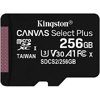 Карта памяти Kingston SDCS2/256GBSP, MicroSDXC 256GB, Canvas Select Plus, Class 10, без адаптера SD - Интернет-магазин Intermedia.kg