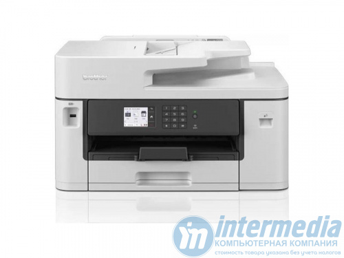 МФУ Brother MFC-J2340DW (Струйный, Printer-copier-scaner,Fax A4, A3, 28/28 ppm (Black/Color), 4800x1200dpi, 2400x1200 scaner, ADF, USB, Wi-Fi,LCD)