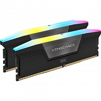 DDR5 Corsair VENGEANCE RGB 32GB (2x16GB) 5200MHz Black (CMH32GX5M2B5200C40) - Интернет-магазин Intermedia.kg