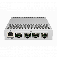 Коммутатор  CRS305-1G-4S+IN Коммутатор Cloud Router Switch MikroTik 1x10/100/1000Мбит/с RJ45, 4xSFP+, RAM 512 MB, Flash 16 MB, SwOS / R OS (Dual boot) L5 шт - Интернет-магазин Intermedia.kg