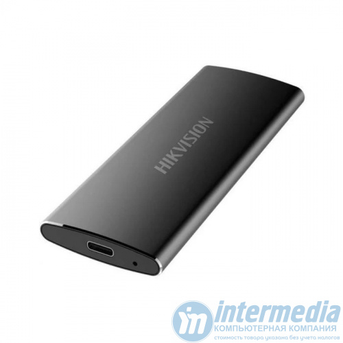 Внешний SSD HIKSEMI HS-ESSD-T200N 512GB USB 3.0 + Type C, Read Up 450Mb/s, Write Up 400Mb/s, Black