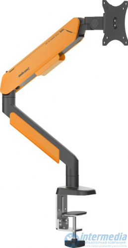 Monitor Arm AD-W-A9-1S-BO AndaSeat 17''-42',max 15Kg, rotation 360°, Tilt Range -75° to 75° ORANGE