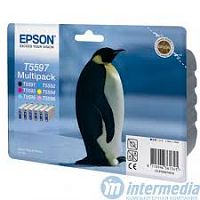 Набор картриджей Epson C13T55974010 CMYKLcLm (RX700) - Интернет-магазин Intermedia.kg
