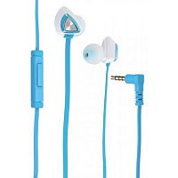 Наушники с микрофоном Genius HS-M250 BLUE mobile headset, in-line controller, mic, 4-pin 3.5mm plug - Интернет-магазин Intermedia.kg