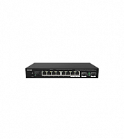 Коммутатор Tenda TEM2010F 8-port 2.5G 8*100/1000/2500Mbps Base-TX+2*Base-X SFP ports Steelcase - Интернет-магазин Intermedia.kg