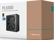 Блок питания Power Unit DEEPCOOL PL550D 550W 80 PLUS BRONZE certified 100-240V/ATX12V 3.0 & SSI EPS 12V - Интернет-магазин Intermedia.kg