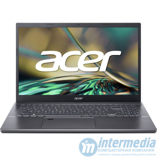Acer Aspire 5/15.6" FHD IPS/i3-1315U/Integrated/8GB/512GB SSD/50Wh Li-ion battery/65W/Steel Gray - Интернет-магазин Intermedia.kg