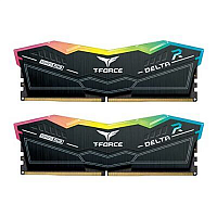 Оперативная память DDR5 Team Group T-Force Delta RGB 64GB (2x32GB) 6000MHz CL38 Black (FF3D564G6000HC38ADC01) - Интернет-магазин Intermedia.kg