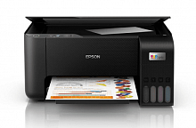 МФУ Epson L3210 A4, printer, scanner, copier, 33, 15ppm, 5760x1440 dpi, 600x1200scaner, USB, оригинальные чернила 5 шт (замена Epson L3110) - Интернет-магазин Intermedia.kg
