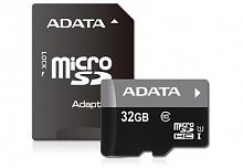 Карта памяти micro SDHC Card ADATA 32GB UHS-I Class10 + адаптер SD - Интернет-магазин Intermedia.kg