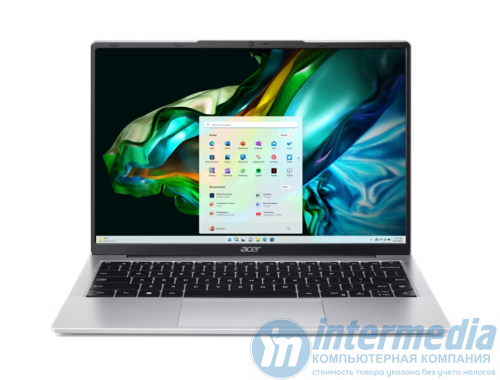 Acer Swift Go NX.KFSER.005 i3-1315U 1.2-4.5GHz,8GB,SSD 512GB, 16" 3.2K OLED 120Hz GRAY - Интернет-магазин Intermedia.kg