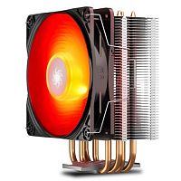 Кулер для процессора DEEPCOOL GAMMAXX-400 V2 RED LGA775/1155/1156/1150/AMD RED LED 120x25mm,900-1500rpm,4HP - Интернет-магазин Intermedia.kg