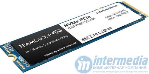 Диск SSD Team Group MP33 2TB M.2 2280 PCIe NVMe Gen3x4, 3D NAND TLC, RW Speed up to 1800/1500 MB/s, [TM8FP6002T0C101]