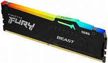 Оперативная память DDR5 32GB PC-44800 (5600MHz) Kingston FURY Beast RGB [KF556C40BBA-32] - Интернет-магазин Intermedia.kg
