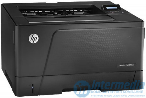 Принтер HP LJ PRO M706n (A3/A4, 1200dpi, 18/35ppm, 256MB, Duplex, LAN, USB)