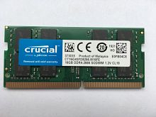 Оперативная память Crucial 16GB DDR4 3200MHz (PC-25600), SODIMM для ноутбука - Интернет-магазин Intermedia.kg