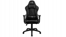 Игровое кресло AEROCOOL AC110 AIR BLACK 2D Armrest 65mm wheels PVC Leather - Интернет-магазин Intermedia.kg