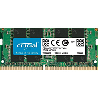 Оперативная память для ноутбука DDR4 SODIMM 8GB Crucial 3200Mhz (PC4-25600) CL19 SR x8 Unbuffered [CB8GS3200] - Интернет-магазин Intermedia.kg