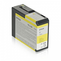 Картридж струйный Epson C13T580400 Yellow (80 ml) (Stylus Pro 3800) - Интернет-магазин Intermedia.kg