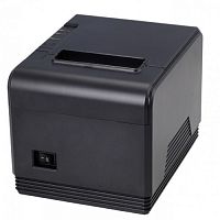 Xprinter XP-Q200 80mm direct thermal Receipt printer USB+LAN, Black, 230mm/s, EU plug - Интернет-магазин Intermedia.kg
