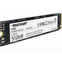 Диск SSD 512GB Patriot P300 M2, NVME PCIe Gen 3, 2280 TLC 3D, Read/Write up 1700 - Интернет-магазин Intermedia.kg
