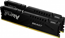 Оперативная память DDR5 64GB 6000MT/s DDR5 CL30 DIMM (Kit of 2) FURY Beast Black XMP KF560C30BBK2-64 - Интернет-магазин Intermedia.kg