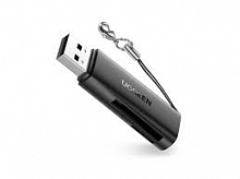 Кард-ридер UGREEN CM264 (USB 3.0 - SD+MicroSD, чёрный) 60722 - Интернет-магазин Intermedia.kg