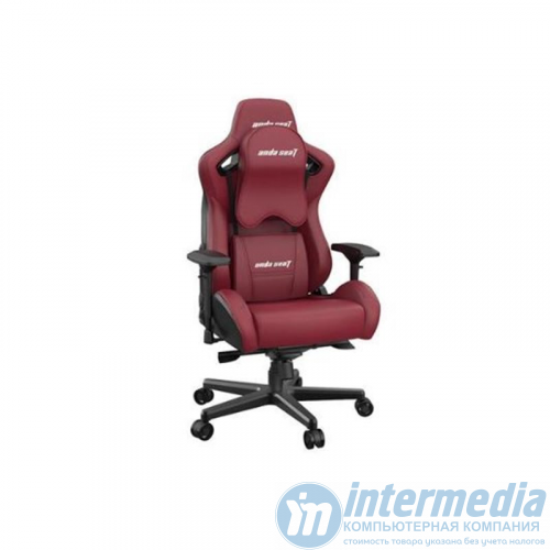 Игровое кресло AD12XL-02-AB-PV/C-A02 AndaSeat Kaiser 2 XL MAROON 4D Armrest 65mm wheels PVC Leather