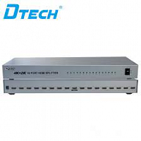 DTECH HDMI SPLITTER DT-SP16 4K*2K 16-port - Интернет-магазин Intermedia.kg