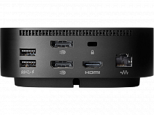 Док-станция HP USB-C G5 72C71AA#ABA 100W 1xHDMI 2.0, 2xDisplayPorts, 1xUSB Type-C, 4xUSB 3.0 Type-A, Gigabit RJ-45 Ethernet. Audio In/Out, Black - Интернет-магазин Intermedia.kg