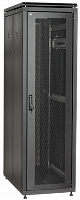 LN05-42U61-P ITK Шкаф сетевой 19" LINEA N 42U 600х1000 мм перфорированная передняя дверь черный шт - Интернет-магазин Intermedia.kg