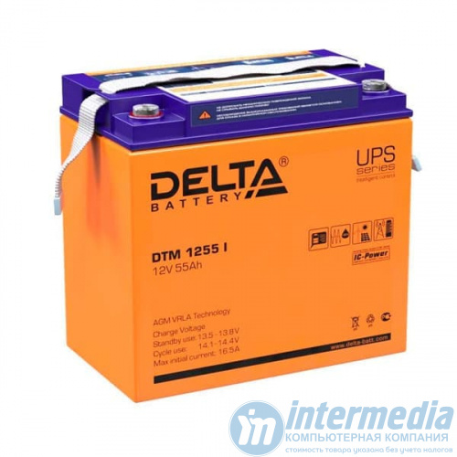 Батарея Delta DTM1255L 12V 55Ah (239*132*210mm)