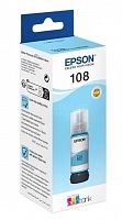 Картридж струйный Epson C13T09C54A 108 EcoTank для L8050/18050 светло-голубой - Интернет-магазин Intermedia.kg