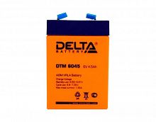 Батарея Delta DTM6045 6V 4.5Ah (70*47*107mm) - Интернет-магазин Intermedia.kg
