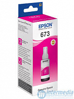 Краска Epson (C13T67334A) Magenta 70ml Cartridge for ink printer L800 - Интернет-магазин Intermedia.kg