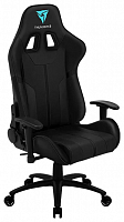 Игровое кресло ThunderX3 BC3 BLACK 65mm wheels PVC Leather - Интернет-магазин Intermedia.kg