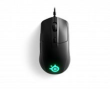 Мышь SteelSeries Rival 3 Gaming Mouse, 8500dpi 6 button, USB,BLACK - Интернет-магазин Intermedia.kg