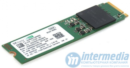 Диск SSD 256GB SK hynix BC511 HFM256GDJTNI-82A0A M.2 2280 PCIe 3.0 x4 NVMe 1.3, Read/Write up to 2200/900MB/s, OEM
