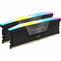 Оперативная память DDR5 Corsair VENGEANCE RGB 48GB (2x24GB) 7000MHz CL36 Black (CMH48GX5M2B7000C36) - Интернет-магазин Intermedia.kg