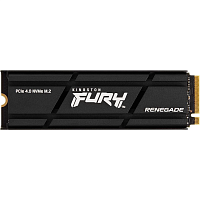 Диск SSD KINGSTON Fury Renegade 500GB SFYRSK (с радиатором)  M.2 2280 NVMe PCIe 4.0 - Интернет-магазин Intermedia.kg