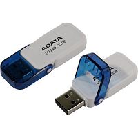 Флеш карта 32GB USB 2.0 A-Data UV240 WHITE - Интернет-магазин Intermedia.kg