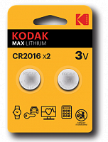 Батарейка Kodak CR2016-2BL - Интернет-магазин Intermedia.kg