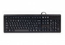 Клавиатура A4Tech  KR-92 COMFORT USB ROUND EDGE KEYBOARD BLACK US+RUSSIAN - Интернет-магазин Intermedia.kg
