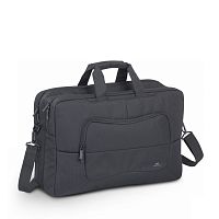 Сумка для ноутбука RivaCase 8455 black ECO full size Laptop Bag 17.3" - Интернет-магазин Intermedia.kg