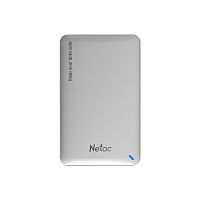Внешний SSD 960GB 2,5" Netac NT07WH12-30CC, USB3.1, Серебристый, Алюминий - Интернет-магазин Intermedia.kg