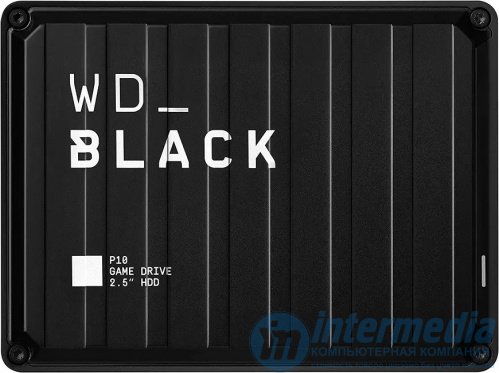 Внешний HDD 5TB WD_BLACK P10 Game Drive WDBA3A0050BBK-WEWM, USB 3.2 Gen 1, 2.5", Black