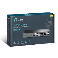 Коммутатор сетевой TP-LINK TL-SG1024D (24x10/100/1000Mbs) - Интернет-магазин Intermedia.kg