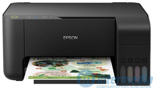 МФУ Epson L3100 C11CG88401 (CIS, A4, принтер/сканер/копир, 5760х1440dpi, 33стр/мин, USB 2.0