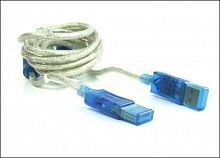 Кабель USB папа-папа DTECH DT-5023 TRANSFER CABLE - Интернет-магазин Intermedia.kg